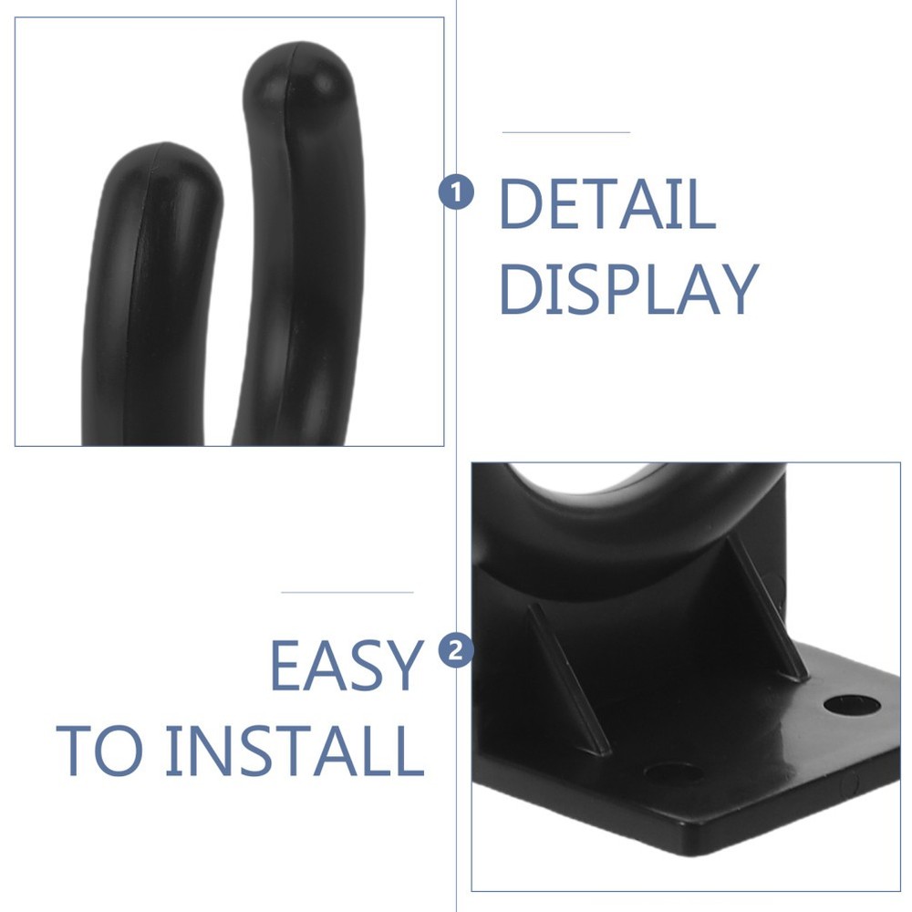 10 Pcs Microphone Storage Holder Wall Mount Mounted Holders Stand