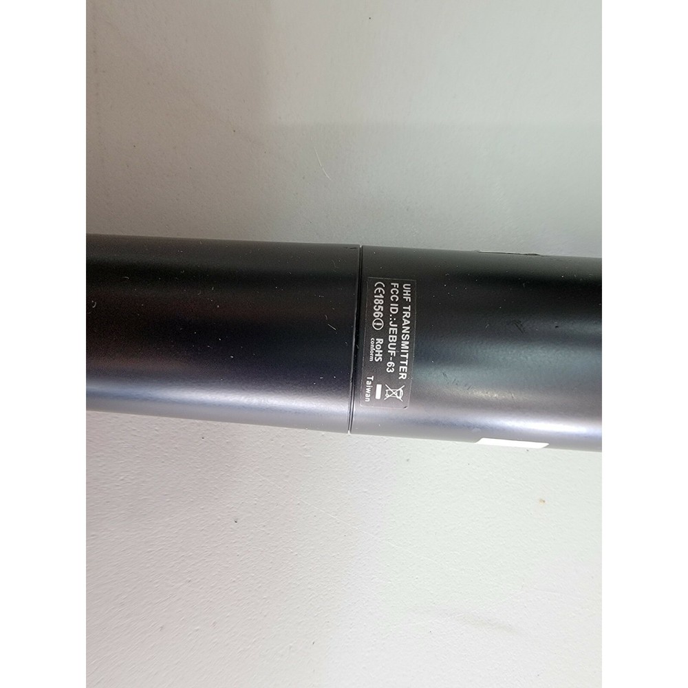 Speco Technologies MUHFHH UHF Frequency Selectable Handheld Microphone EUC!