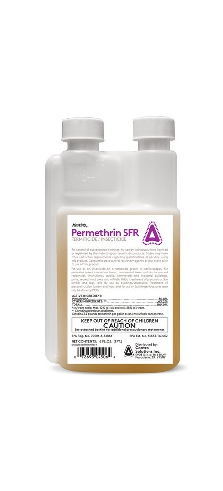 CSI 82004504 Control Solutions Permethrin SFR 36.8% Amber