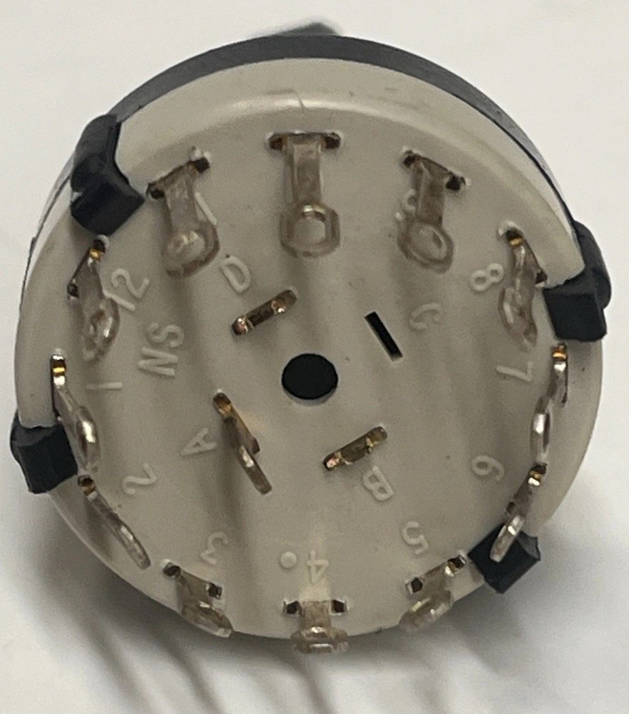 CK1024 Lorlin Switch 1 Pole 11 Position Rotary Switch