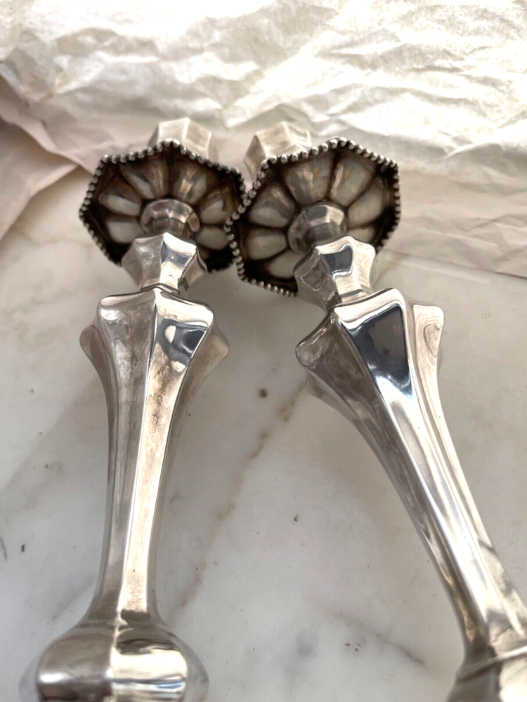 REED & BARTON VINTAGE No 737 Candlestick Pair