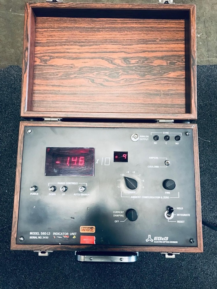 EG&G Radiometer Indicator Unit Model 580-13