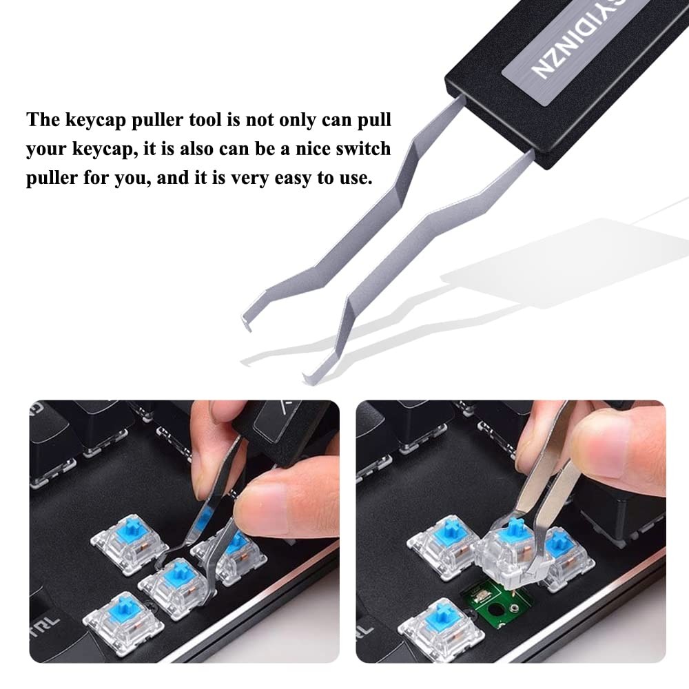 Keycap Puller Stainless Steel Key Removal Tool Keycaps Remover