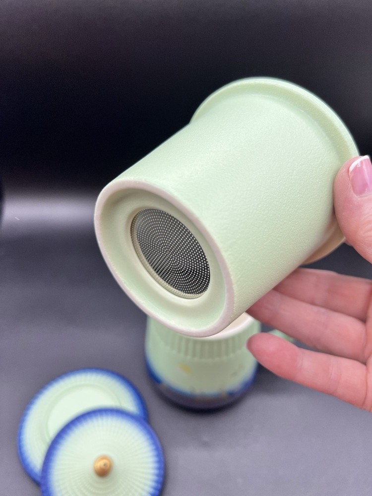 Ceramic Tea Cup With Tea Infuser, Lid, New