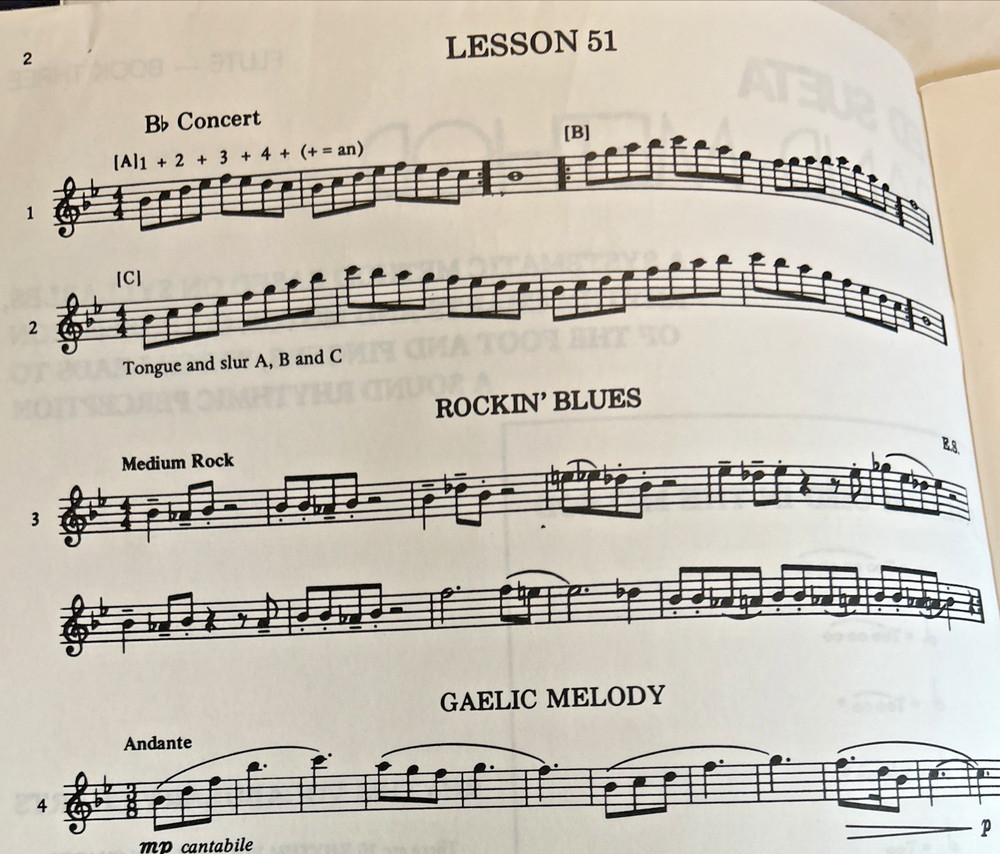 Band Method ~ Ed Sueta ~ Flute ~ Book Three