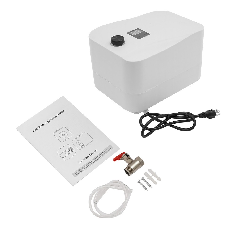 Mini Electric Water Heater 6L with Adjustable Temperature and Compact Design