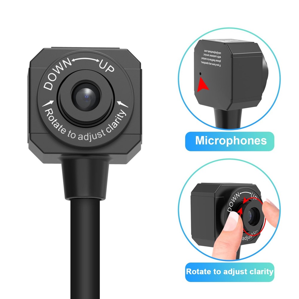 USB Document Camera with Mic, Webcam for Remote Teaching & Web Conferencing