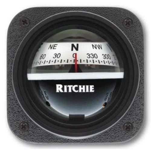 Ritchie Navigation 5886971 Kayak Compass Bulkhead Mount White Dial