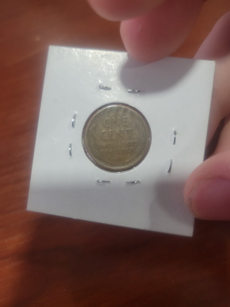 19- -S Wheat Penny Serious Grease Error