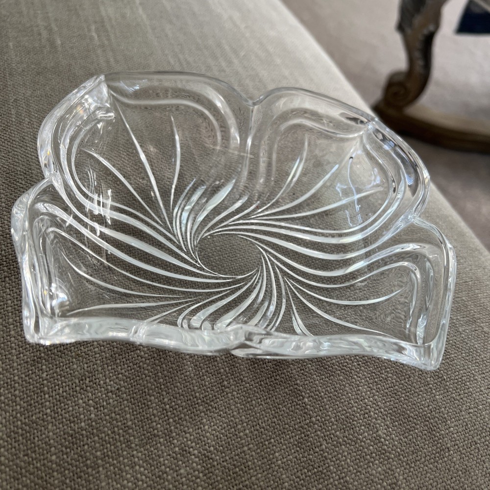 Decorative Glass 7” Serving Dish
