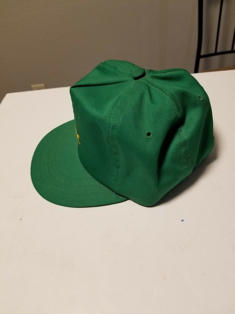 Vintage Aztec Corn Seed Green Adjustable Strapback Hat, Farming!
