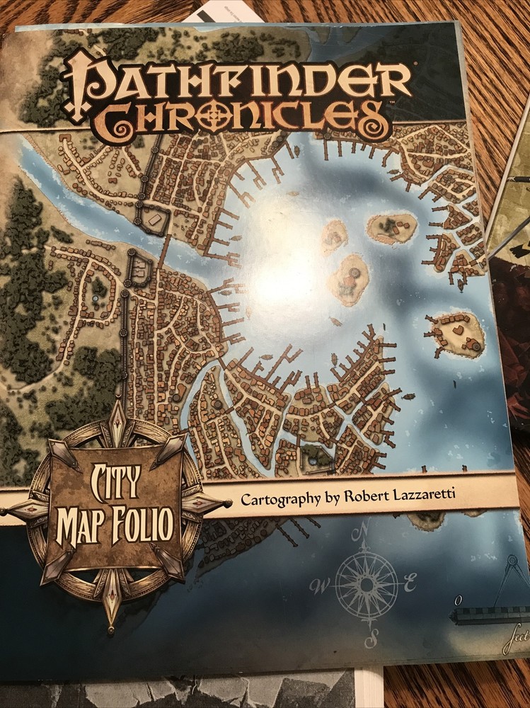 Pathfinder Chronicles: City Map Folio (Sealed)