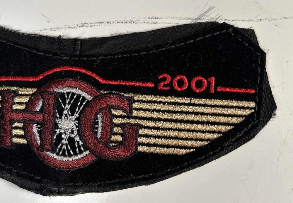 Harley-Davidson HOG Patch 2001 ORIGINAL Harley Owners Group X