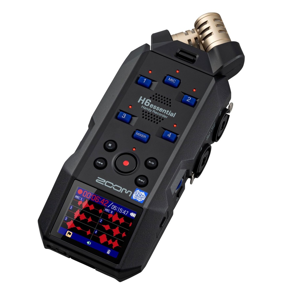 Zoom H6essential Audio Recorder and EXH-6e XLR Input Capsule Basic Accessory Kit