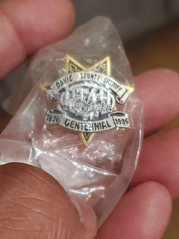 Davis County Sheriff Utah Pin