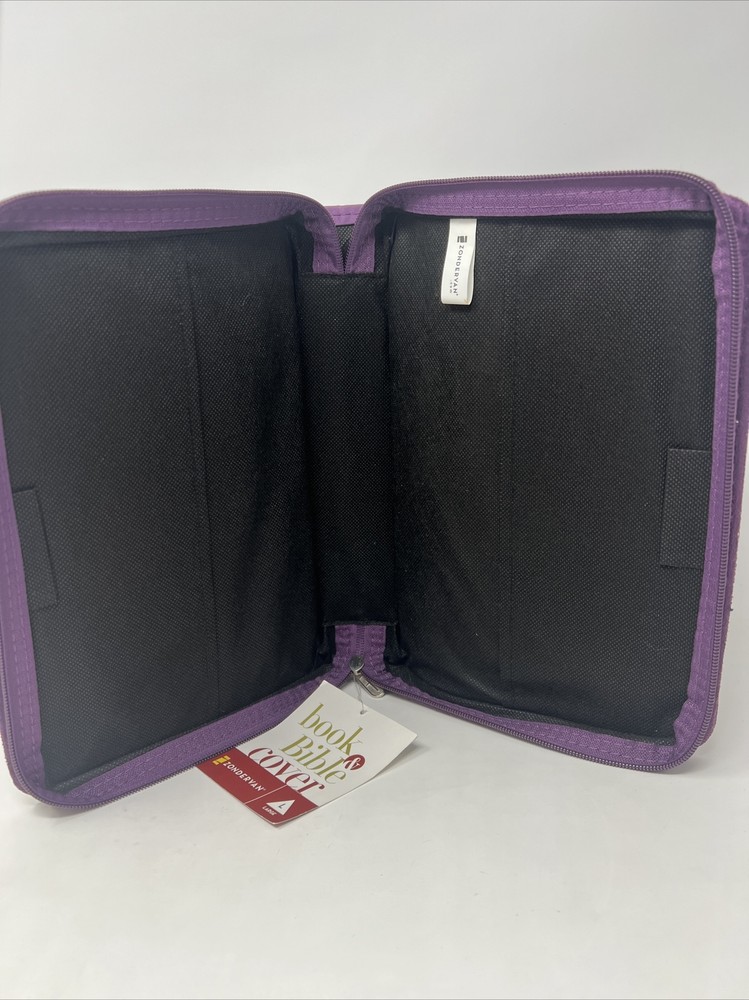Book And Bible Cover Zips With handle Large