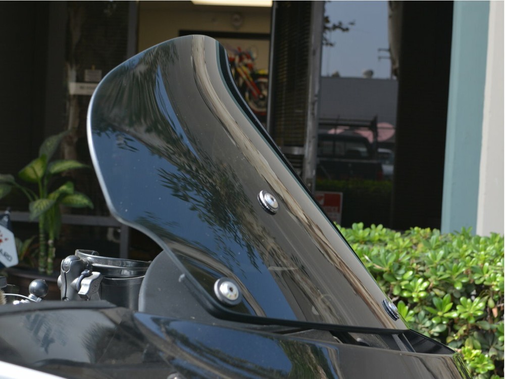 VICTORY VISION 2008-UP 14" TALL DARK GRAY REPLACEMENT WINDSHIELD
