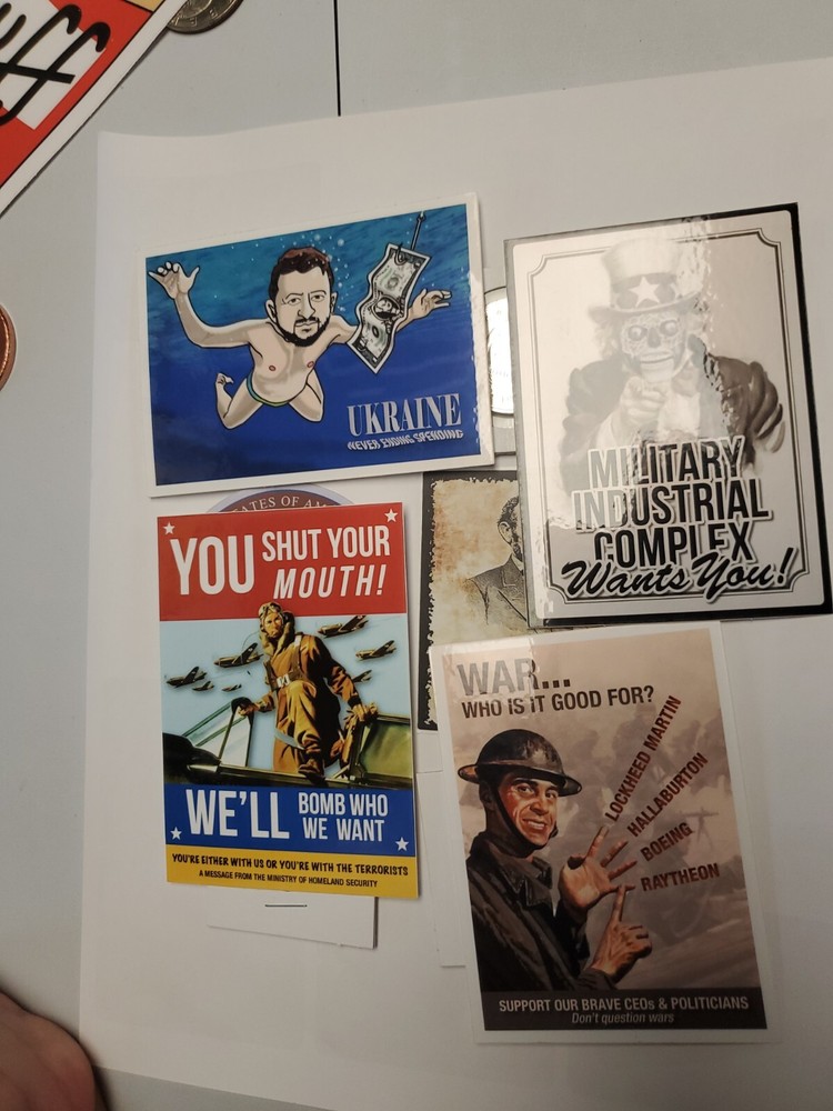 NPC Stickers 2 PACK LOT