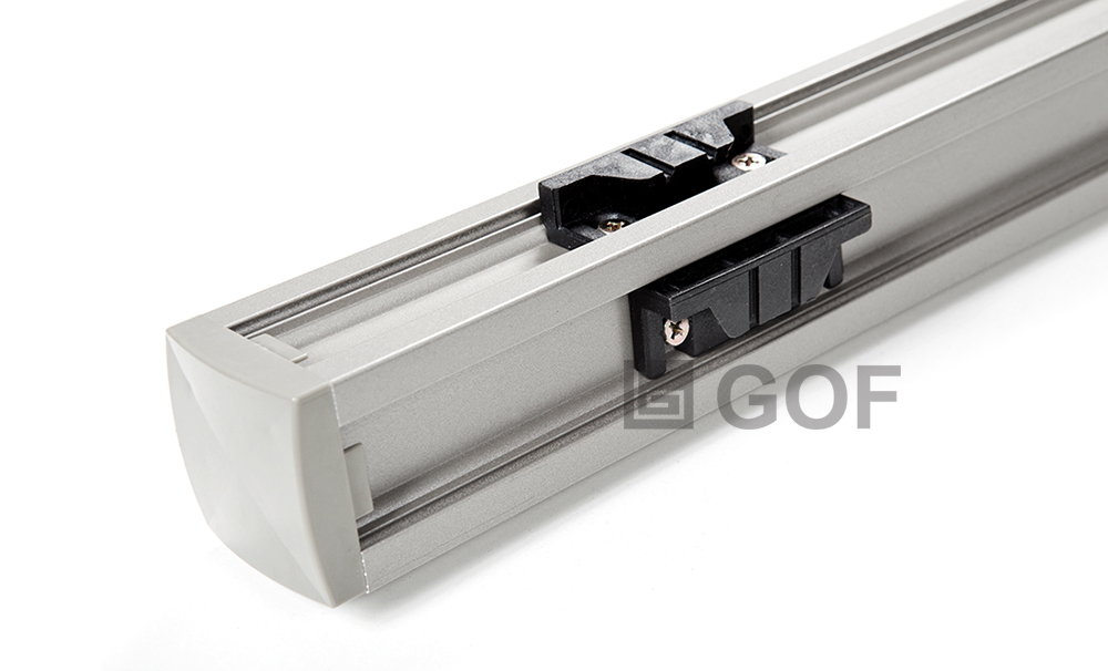 GOF X - Post Connector, 60" H for Office Partition, Panel
