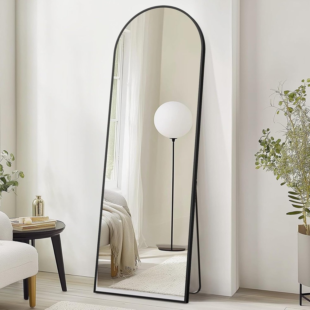 Arched Full Length Mirror with Stand