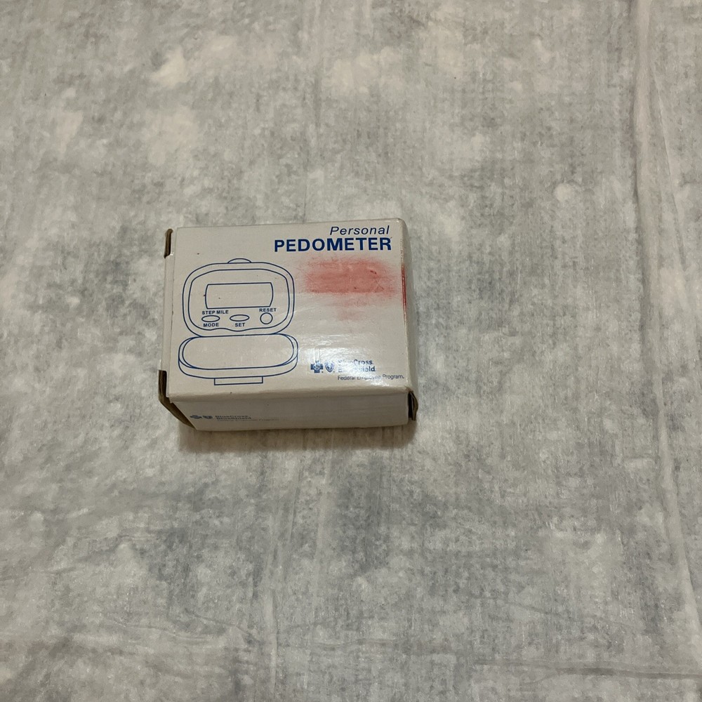 Personal Pedometer Blue cross/BlueShield Step By Step