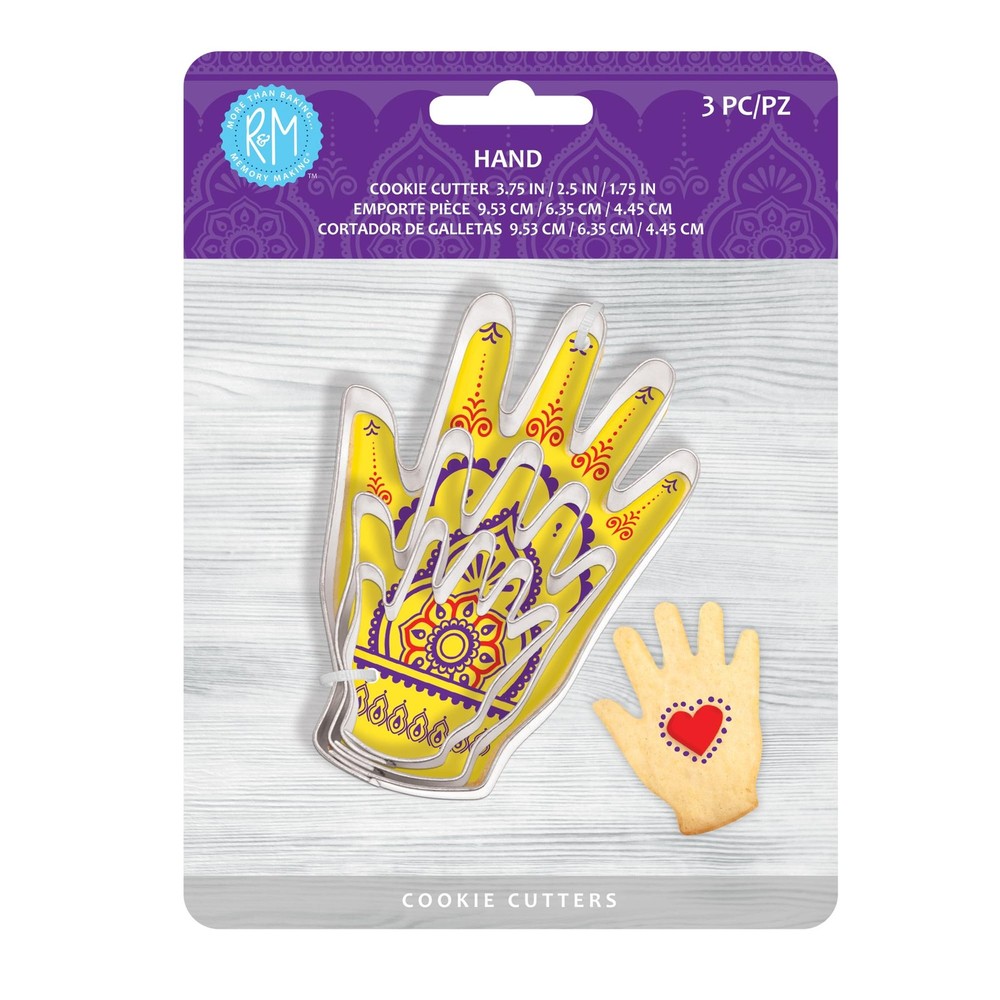 Hand Shaped Cookie Cutter Set
