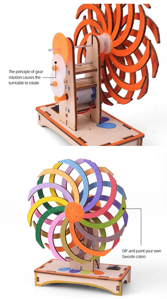 DIY Handmade Magic Window DIY Science Experiment Kit & Education Model Toy