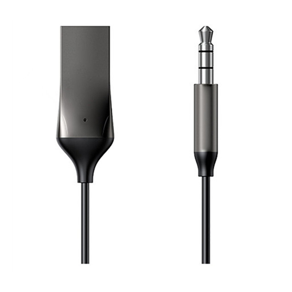 Bluetooth Wireless Receiver Adapter USB AUX 3.5mm Audio Cable For Car Stereo