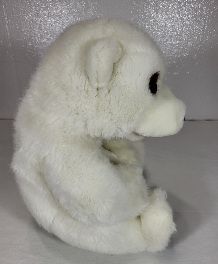 Polar Bear Plush Hand Puppet, Dakin Possibly, 13"