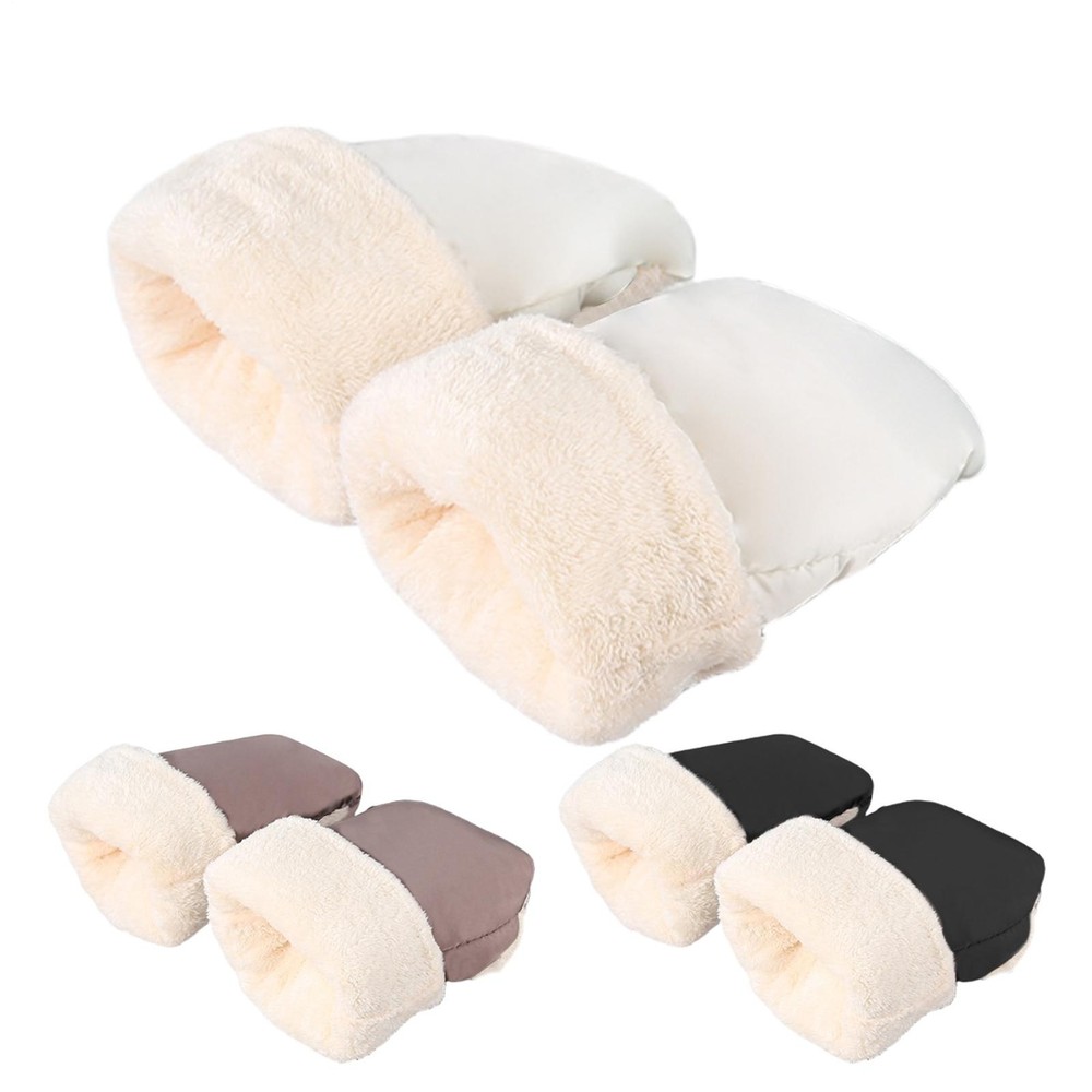 Stroller Gloves Thick Windproof Comfortable Gloves Stroller Warmmuffs