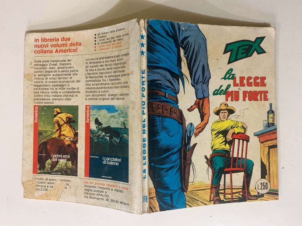 BONELLI TEX TRES TEL N.118 1973