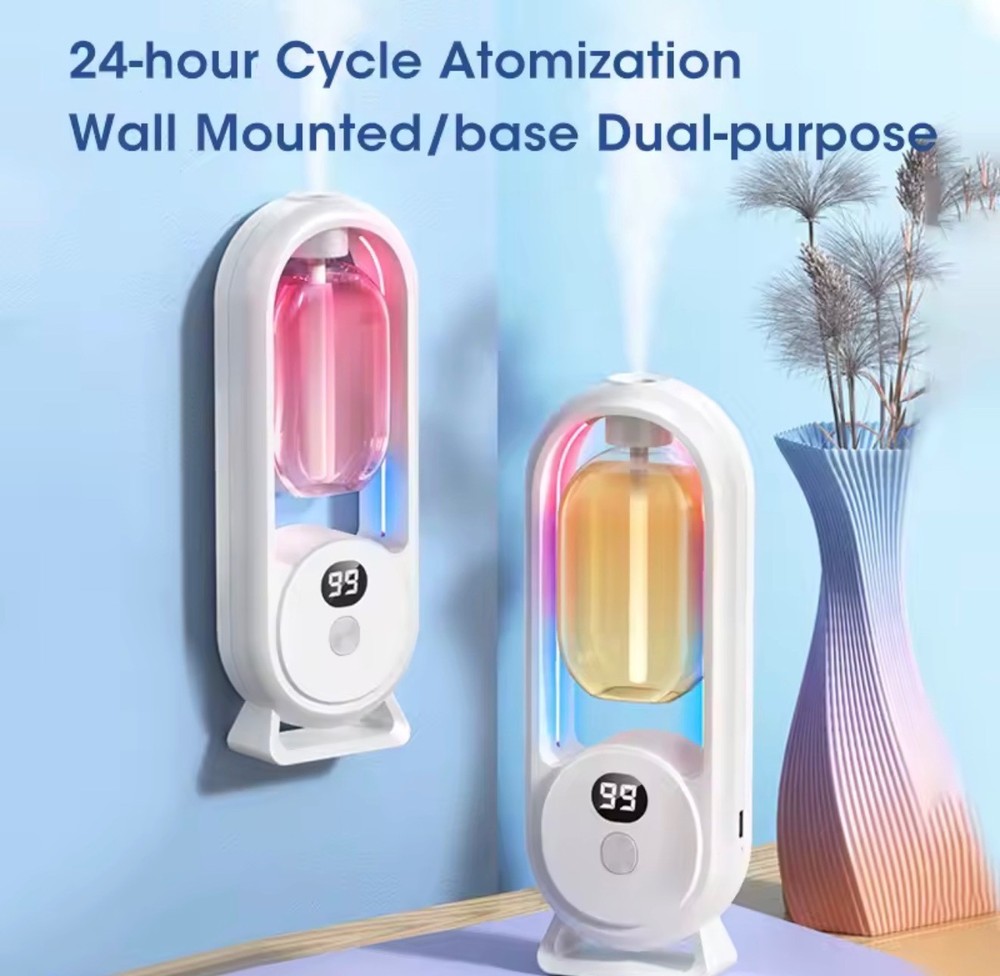 Smart Essential Oil Diffuser 5 Speed Adjustable Fragrance Machine