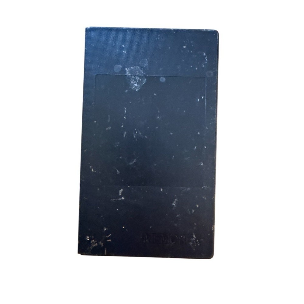 Unbranded VHS Tape Case Black Single Storage Box Replacement Holder 1 Unit