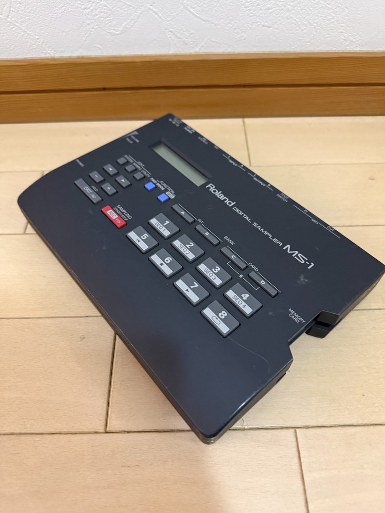 Roland MS-1 Digital Sampler Lo-Fi Classic-Tested Working-Compact Vintage Sampler
