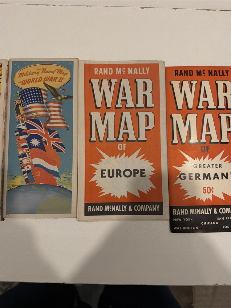 War Maps 1930s