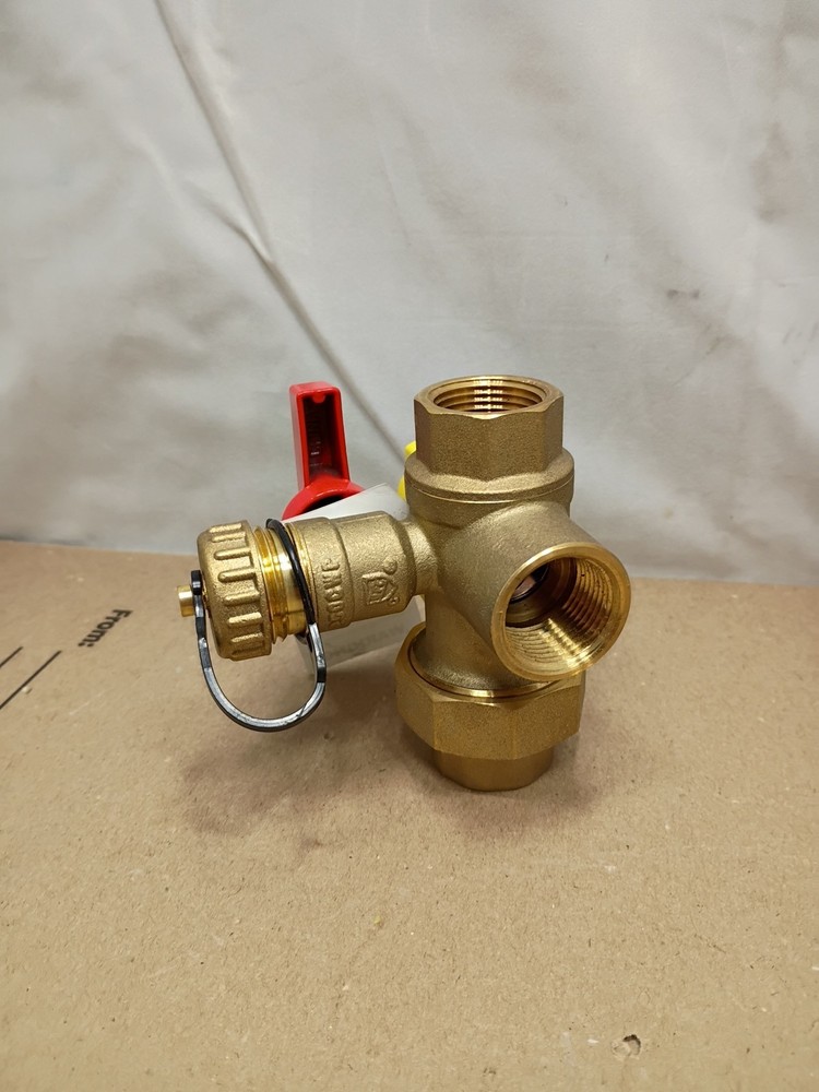 Webstone 42443 3/4 in. EXP Ultra-Compact Tankless Water Heater Service Valve OB