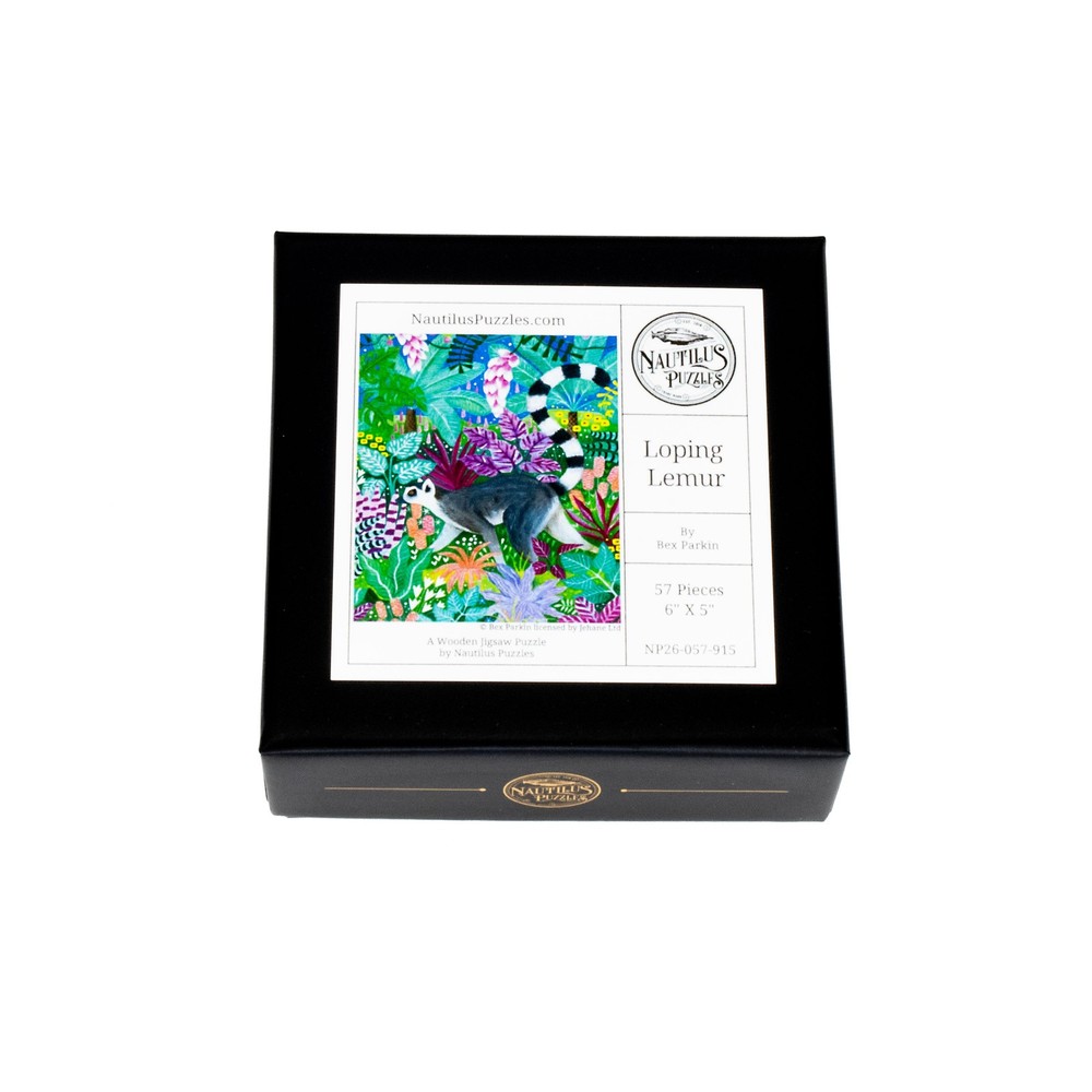 Loping Lemur (57 Piece Mini Puzzle)