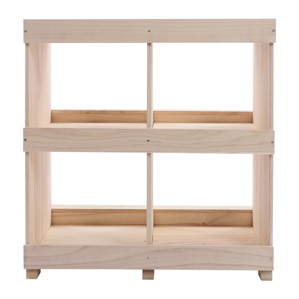 hicken Laying Boxes, 4 Hole Nesting Box for Chickens, 4 Compartment Nesting Box