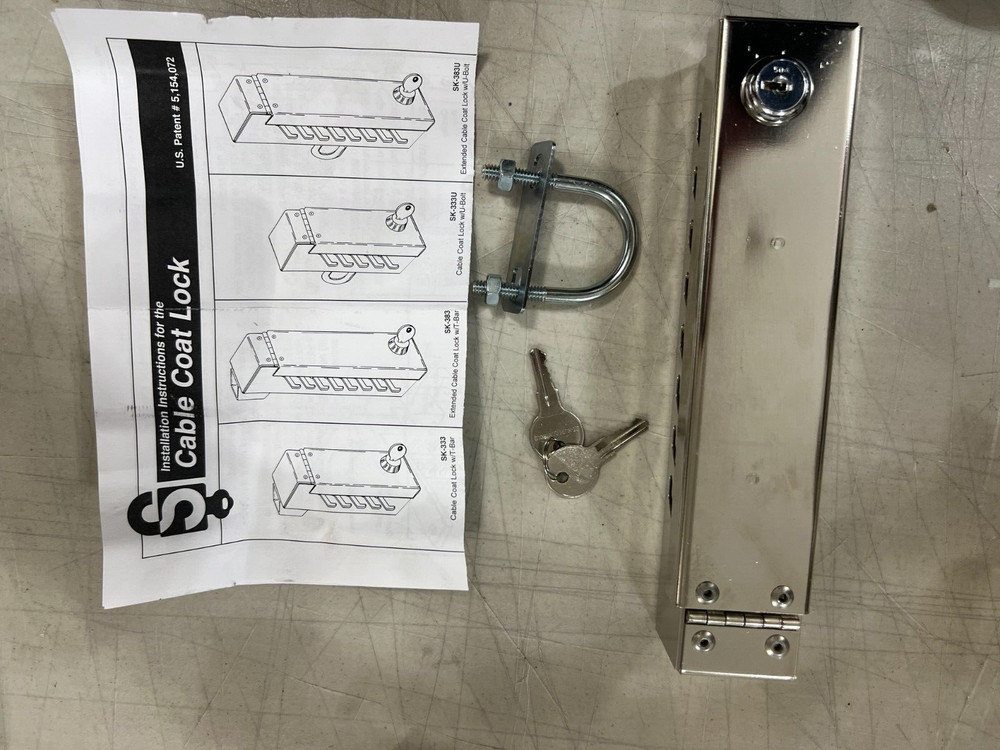 Cable Coat Lock Box - SK383U