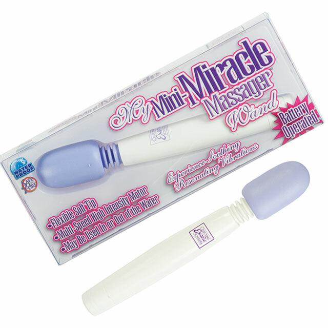 My Mini Miracle Massager Wand Compact Discreet Vibrator multi-speed Vibe