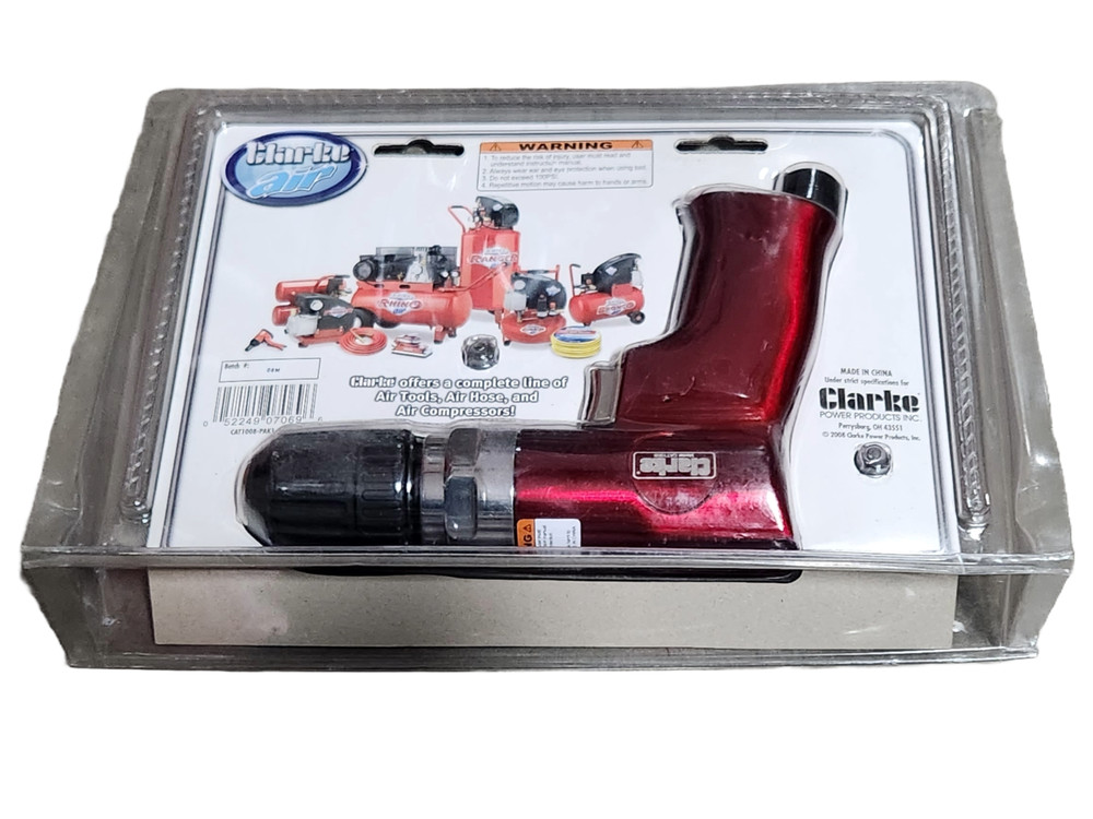 clarke air 3/8'' reversible air drill