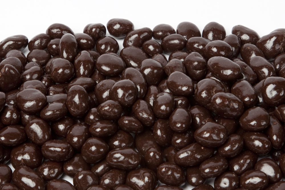 DARK CHOCOLATE RAISINS, 5LBS