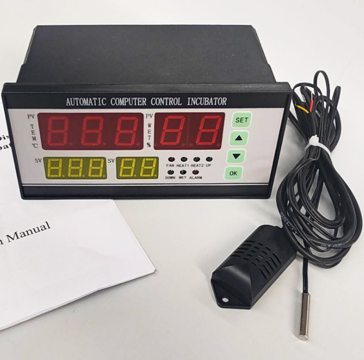 XM-18 Egg Incubator Controller Thermostat Hygrostat Automatic Control System