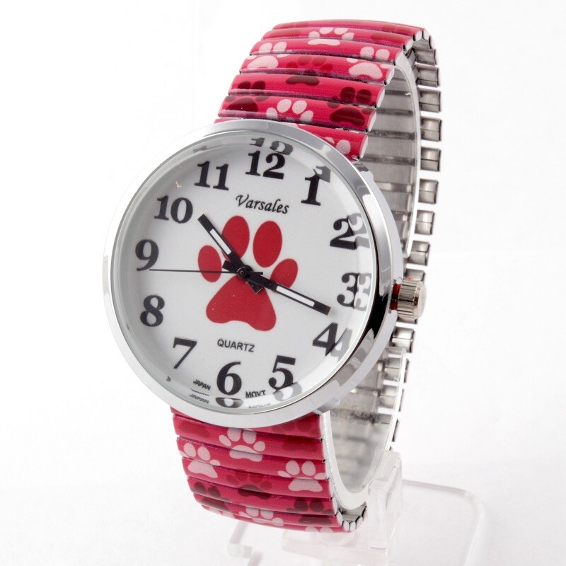 Red Paw Stretch Watch