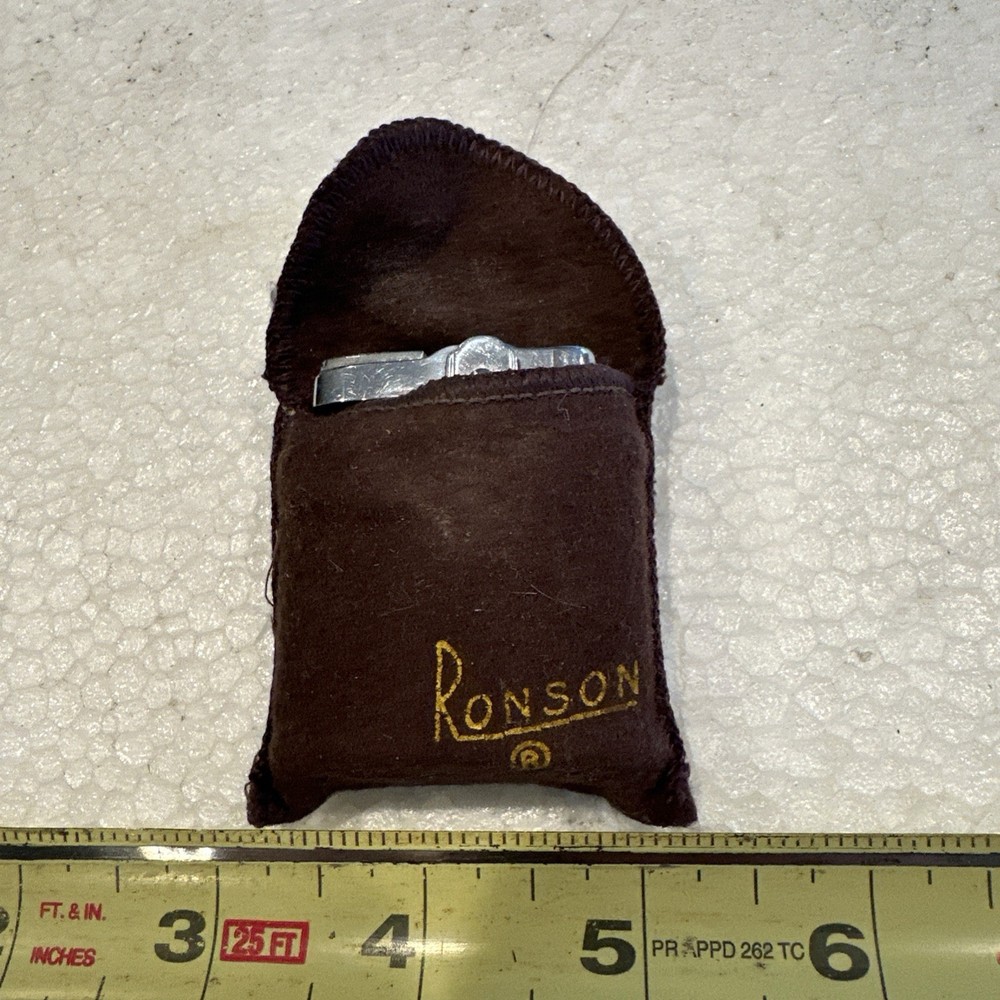 Ronson Standard Lighter with accessories