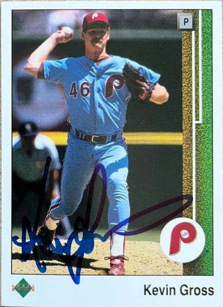 Kevin Gross Autographed 1989 Upper Deck #31