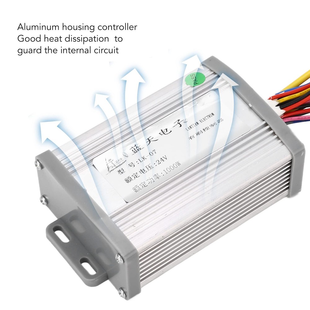 Brushed Controller Kit Scooter Controller 24v 1000w Speed Control Heat Dissip...