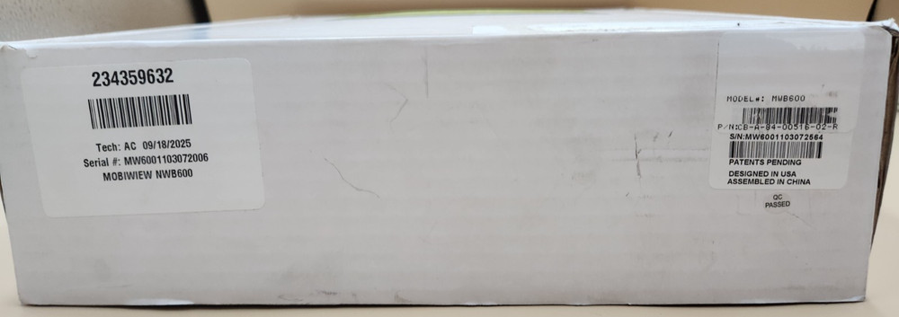 eInstructions Mobiview Workspace Edition Tablet MWB600 w/ Stylus and Dock