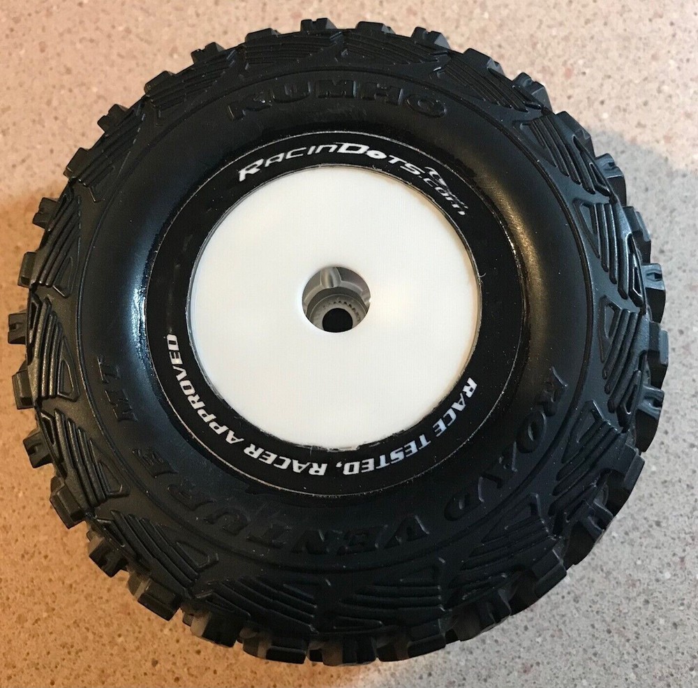 Racin Dots Traxxas Solid Spoke Wheel Dot, White