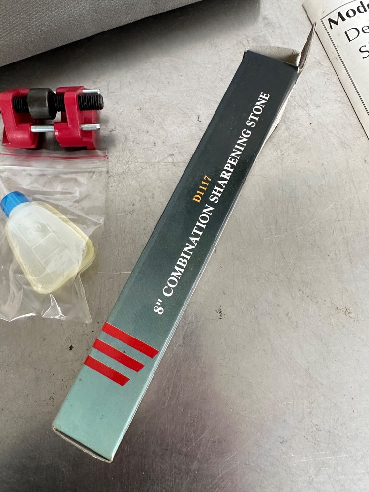 New SteeleX D1118 Knife Sharpening Water Stone #BB